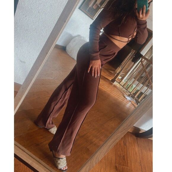 Brown lounge set - Picture 7 of 9